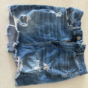 American Eagle Blue Denim Shorts
